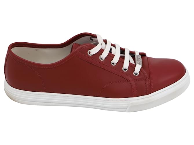 Gucci Miro'soft Bosso Sneakers in Red Leather  ref.891586