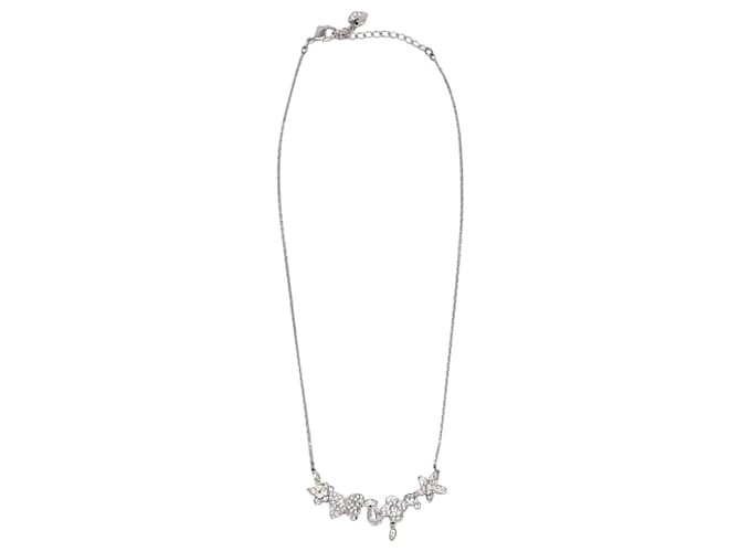 Swarovski Eden Necklace in Silver Metal Silvery  ref.891618