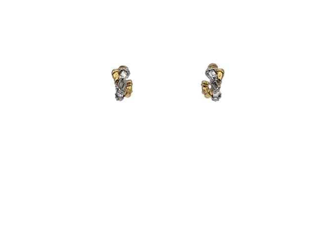 Boucles d'oreilles LANVIN T.  métal Doré  ref.891736