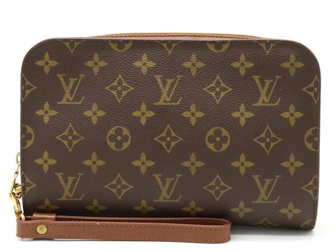 Louis Vuitton Orsay Brown Cloth  ref.891925
