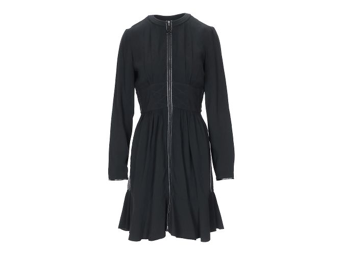Abito nero con cerniera Louis Vuitton