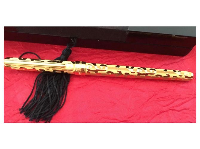 Yves Saint Laurent ChYC Penna Roller Placcato Oro D'oro