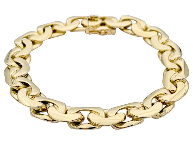 inconnue "Bean" mesh bracelet, yellow gold  ref.892501