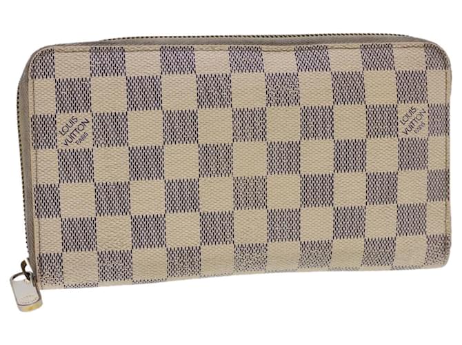 Louis Vuitton Zippy Wallet Toile Blanc  ref.893321