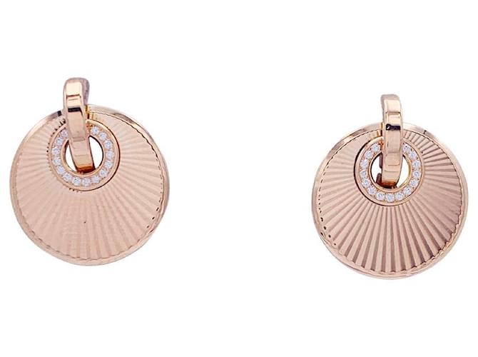 Chopard earrings, "Xtravaganza", Pink gold, diamants. Diamond  ref.893645