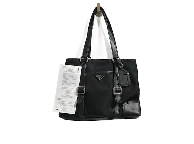 PRADA  Handbags T.  SYNTHETIC Black  ref.894168