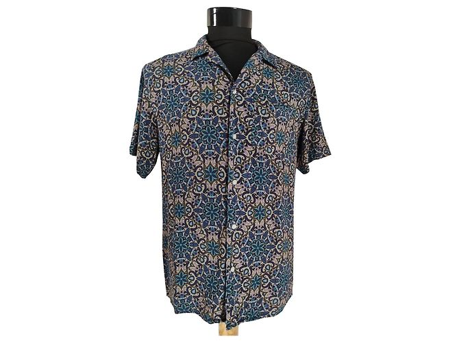 Autre Marque Camicia a maniche corte in viscosa Multicolore