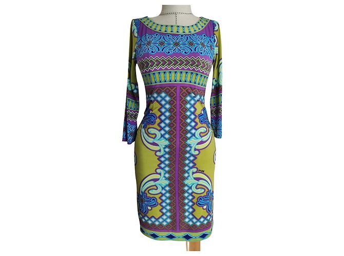 Vestido Hale Bob XS Poliéster Elastano Multicolor