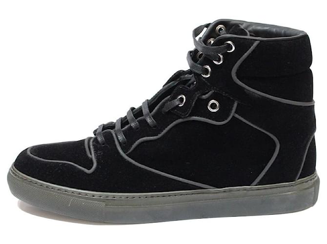 Balenciaga Sneakers Black Velvet ref.894410 Joli Closet