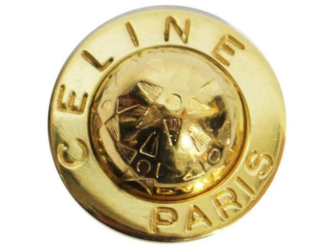 Céline Earrings Gold hardware Steel  ref.894419