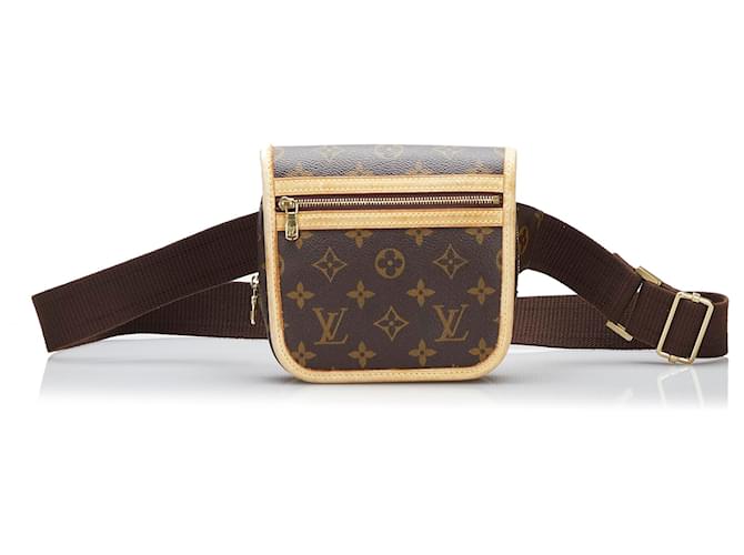Louis Vuitton Brown Monogram Bosphore Belt Bag Cloth ref.894441