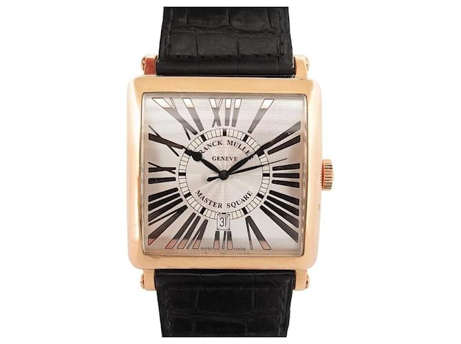 FRANCK MULLER MASTER SQUARE WATCH 6000k pink gold 18K AUTOMATIC WATCH Golden  ref.894477