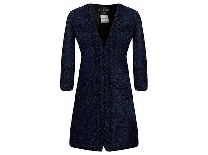 Chanel 9K$ Black Lesage Tweed Jacket  ref.894648