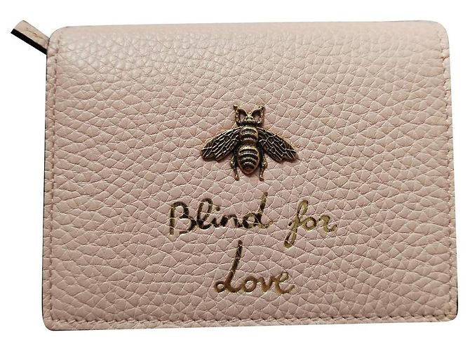 Cartera Gucci de piel de cordero rosa