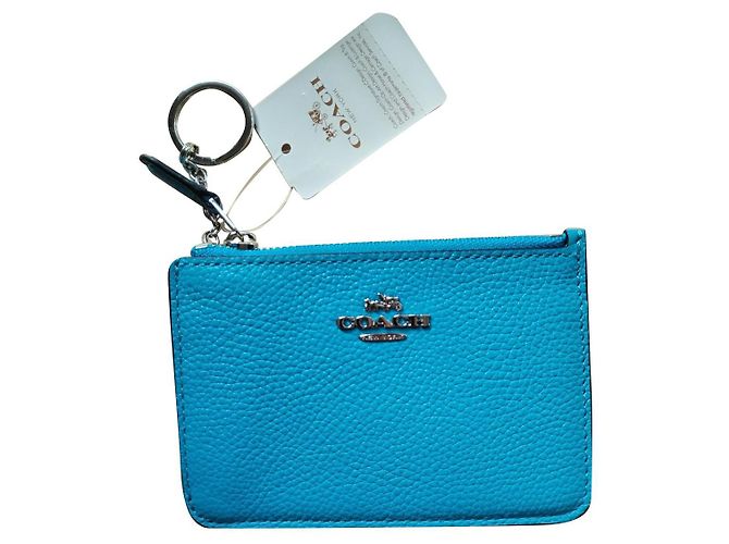 Coach Purses, wallets, cases Light blue