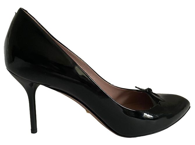 Gucci Lackleder Pumps Schwarz
