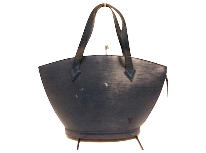Louis Vuitton Saint Jacques Blue Leather  ref.895162