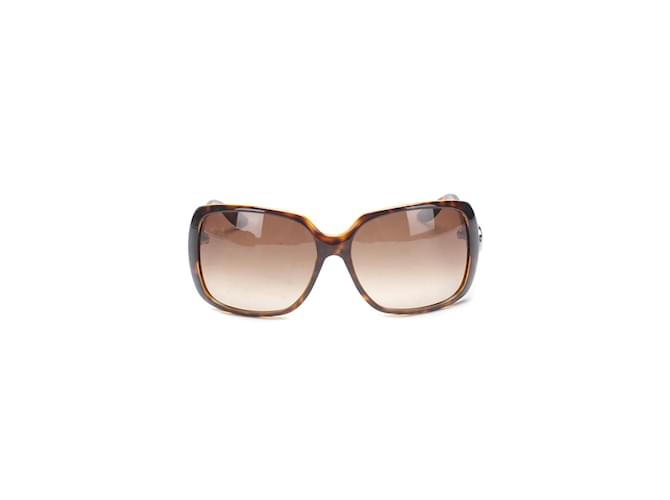 Gucci Lunettes de soleil dégradées oversizees à G entrelacés 3166/S  ref.895525