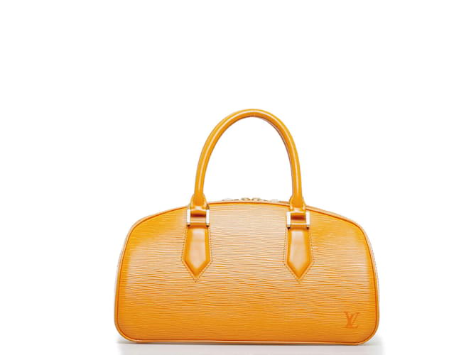 Louis Vuitton Bolso Epi Jazmín Ｍ5208H Naranja Cuero  ref.895562