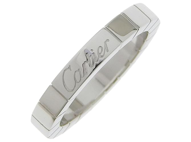 Cartier Lanière Or blanc Doré  ref.895610