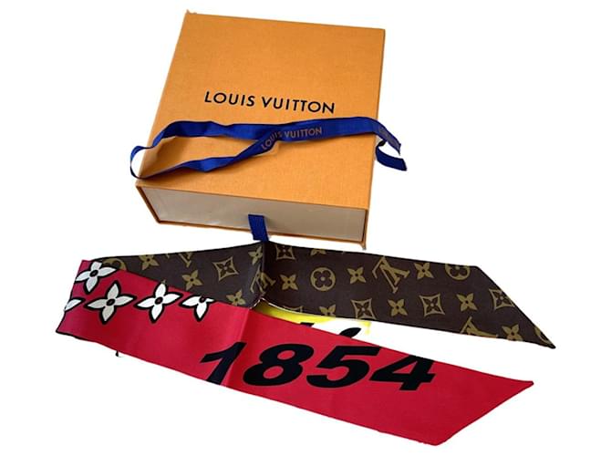 Louis Vuitton Bandeau de corrida Multicor Seda  ref.895692