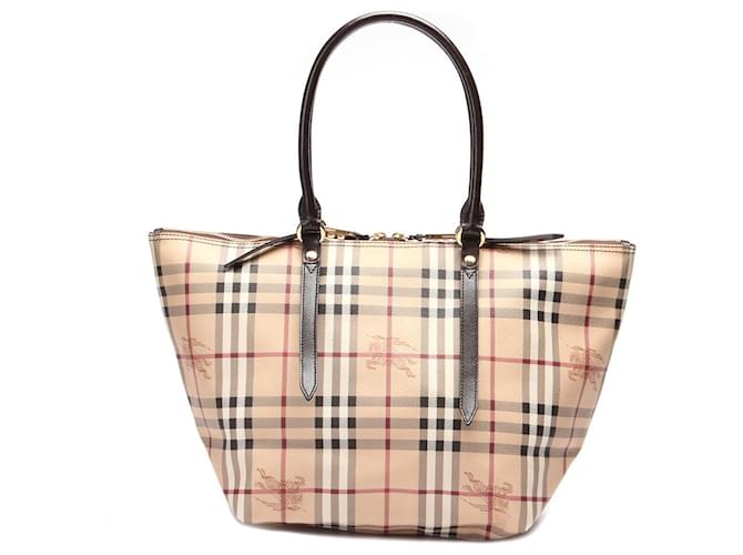 Burberry Haymarket Multicolor Lienzo  ref.896351