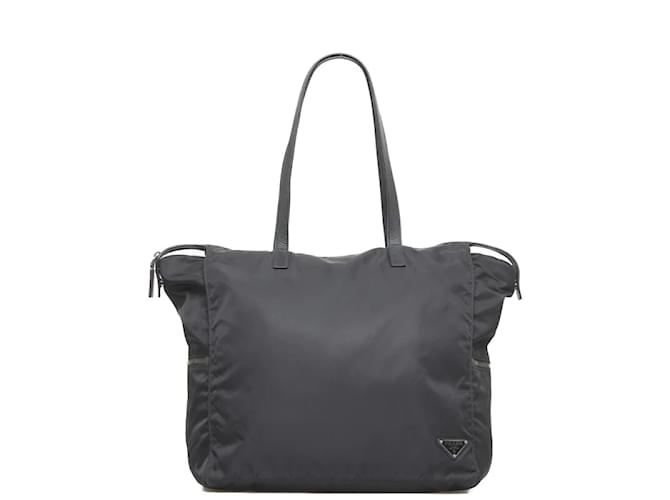 Prada Tessuto Tote Bag Black Cloth  ref.896504