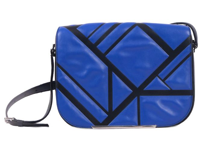 LANCEL Sacs à main Cuir Bleu