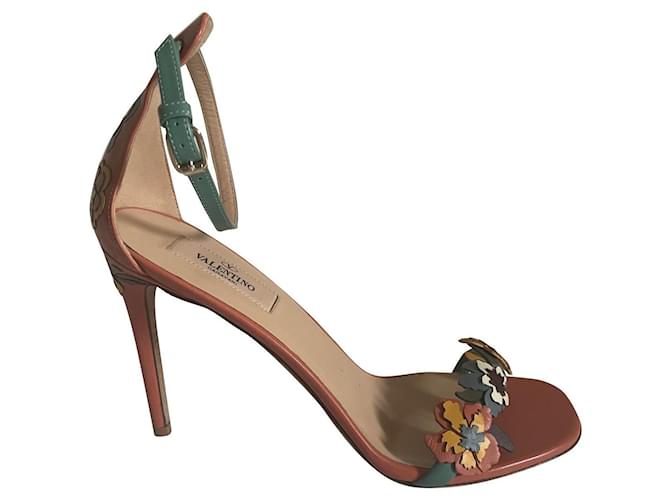 Valentino Sandals Multiple colors Leather  ref.896738
