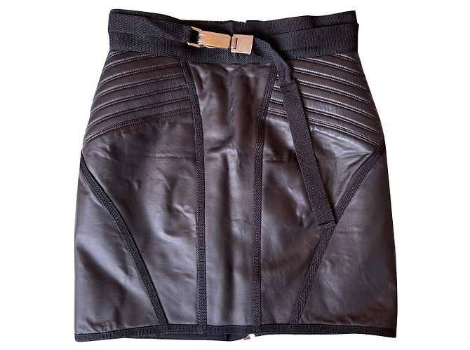 Dsquared2 Lederrock Schwarz