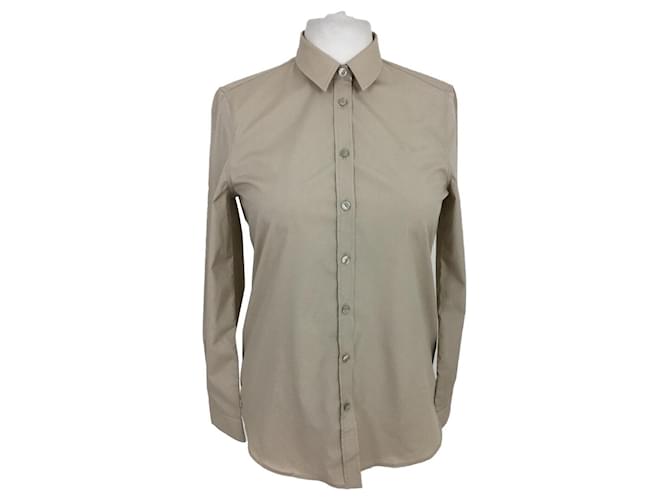 Burberry shirt in beige, generous cut Cotton Elastane  ref.896756