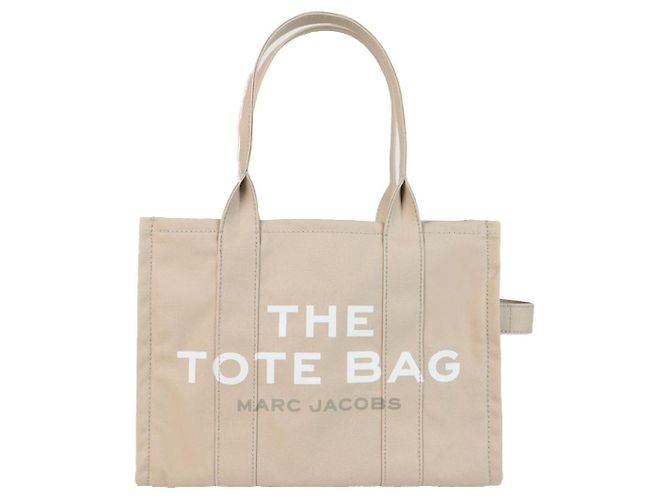 Bolsa tote Marc Jacobs em tecido creme Cru