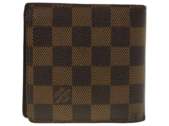 Louis Vuitton Portefeuille marco Brown Cloth ref.896879 - Joli Closet