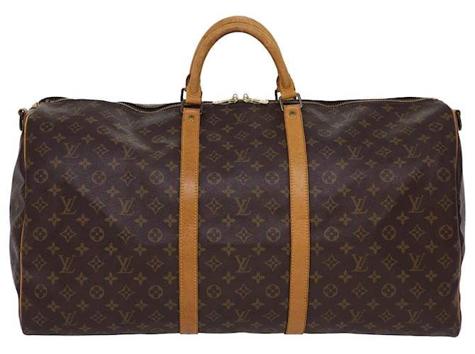 Louis Vuitton Monogram Keepall Bandouliere 60 Travel Bag in 2023  Louis  vuitton travel bags, Used louis vuitton, Louis vuitton keepall