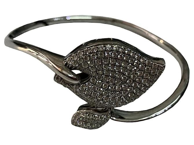 Autre Marque Bracelets Silvery Silver  ref.897600