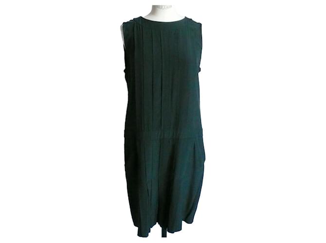 CHANEL Charlestown style black silk dress very good condition T42 fr  ref.897814