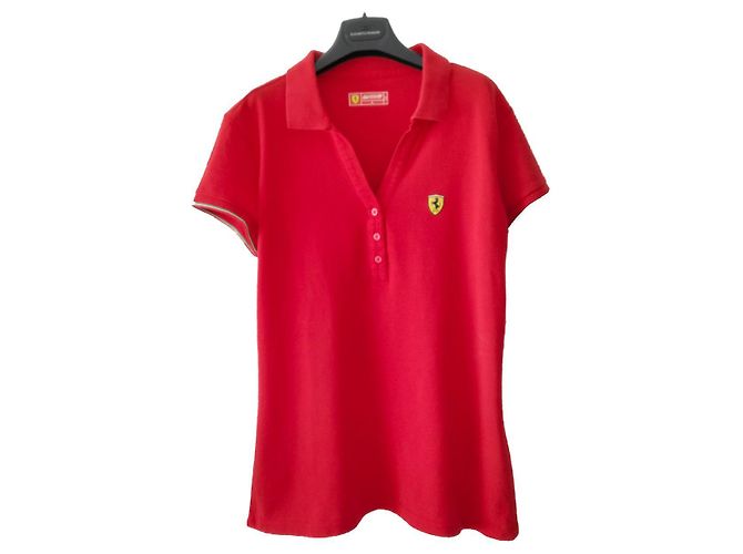 Autre Marque Top de algodón rojo Scuderia Ferrari Roja