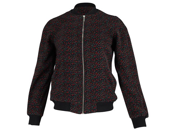 Michael Kors Bomberjacke aus Polyester mit Blumendruck Python drucken
