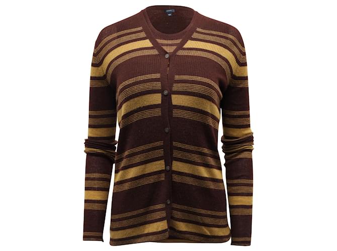 Joseph Stripe Cardigan Twin Set in Multicolor Cashmere Multiple colors Wool  ref.898135
