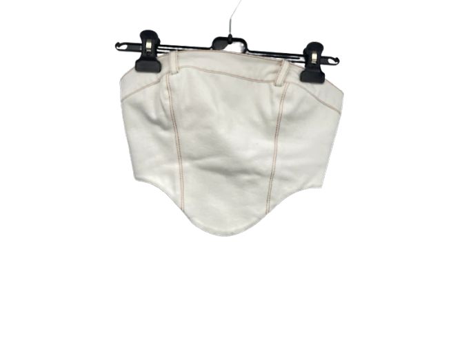 Autre Marque Cekette tops T.International S Algodón Blanco