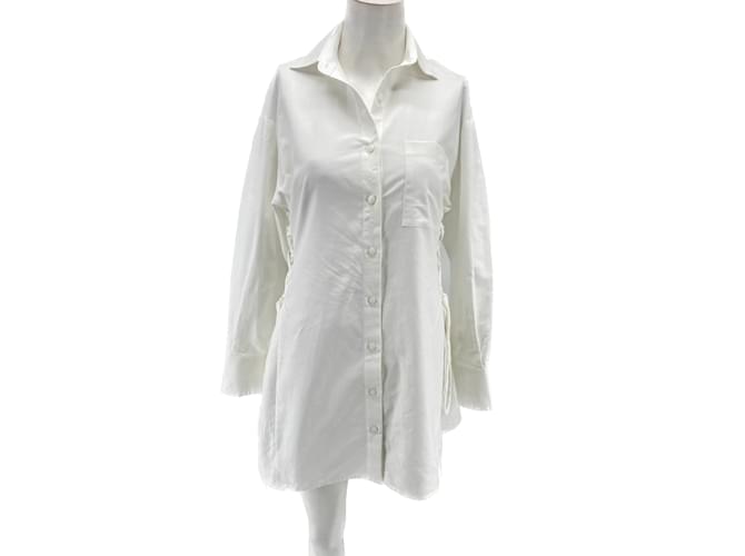 Autre Marque T-shirt BOUGUESSA.International XS Coton Blanc  ref.898395