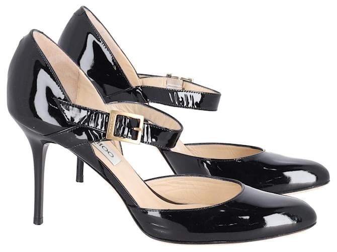  Jimmy Choo Leila Pumps in Black Patent Leather  ref.898506