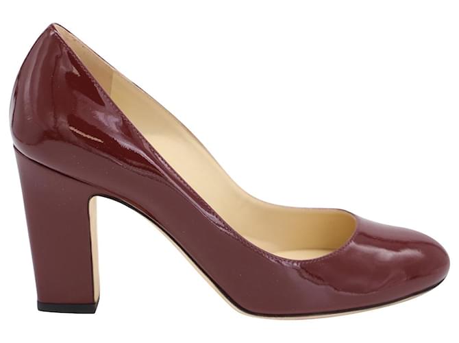 Jimmy Choo Billie Pumps in Red Patent Leather  ref.898582