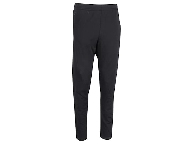 Pantaloni della tuta Balenciaga Slim-Fit Jersey in poliammide nera Nero Nylon  ref.898614