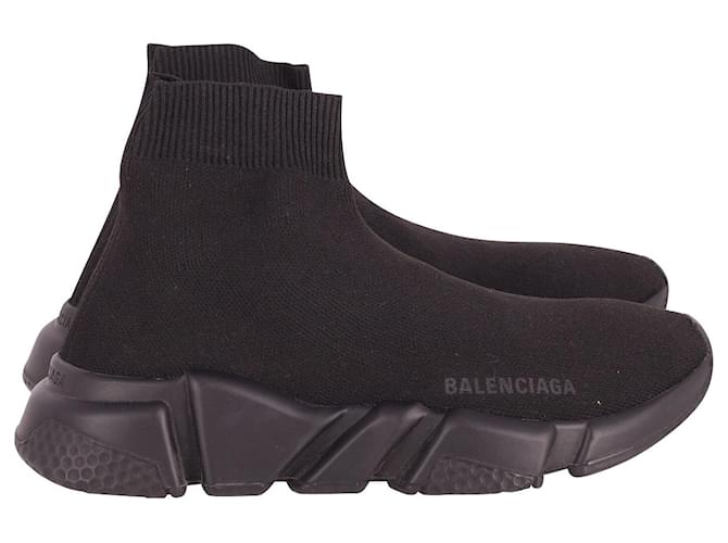 Balenciaga Speed Sneakers in Black Acrylic  ref.898635