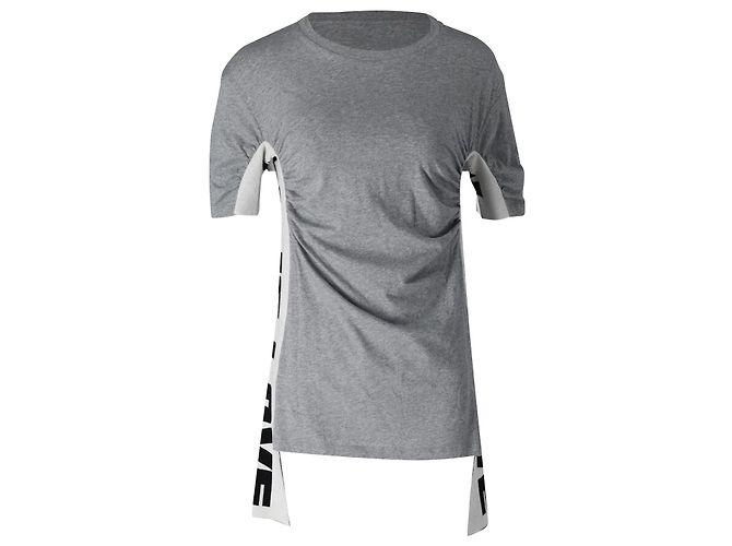 Stella Mc Cartney Camiseta Stella Mccartney 'All is Love' de Algodón Gris