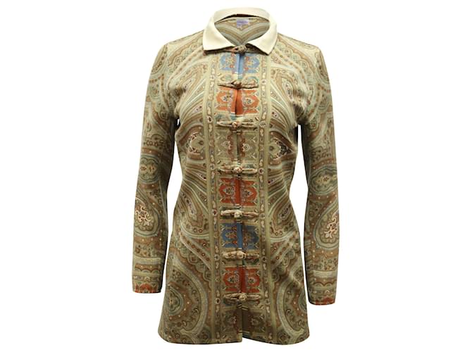 Oscar De La Renta Paisley Print Jacket in Multicolor Wool   ref.898860