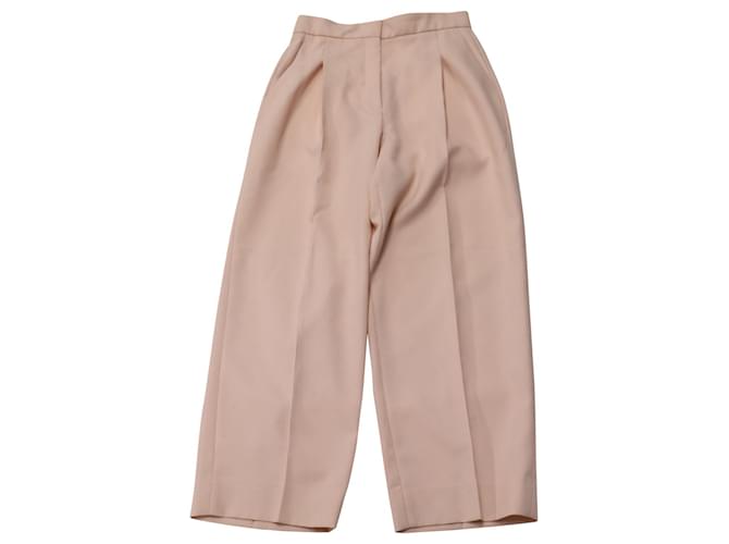 Sandro Paris Suit Pants in Peach Cotton  ref.899005