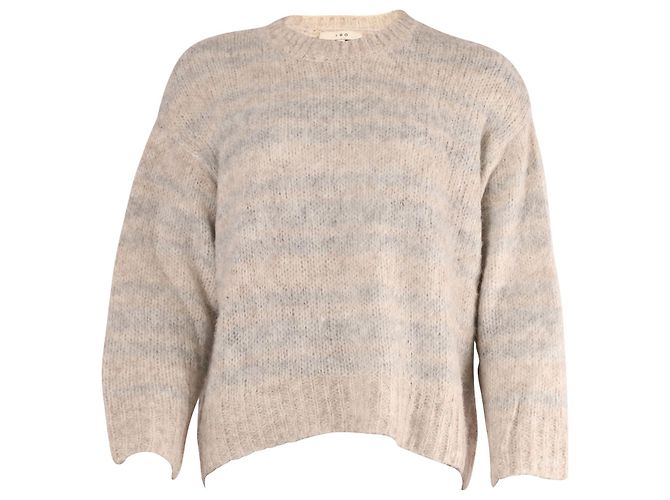 Iro Sagal Strickpullover aus mehrfarbigem Acryl Python drucken