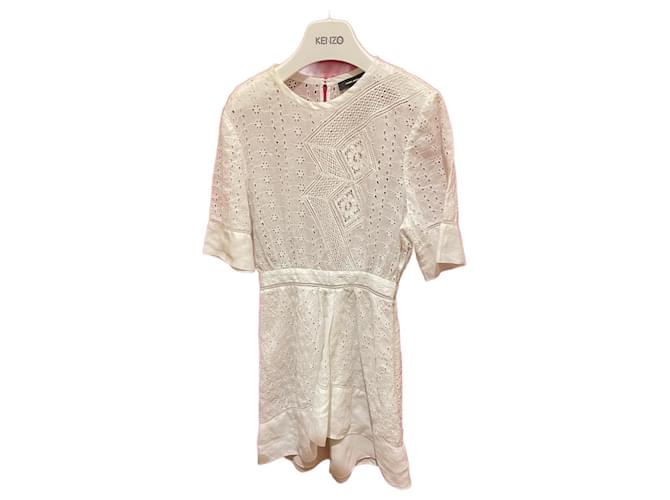 Isabel Marant Dresses White Cotton  ref.899120